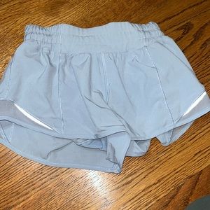 Light blue Lululemon shorts